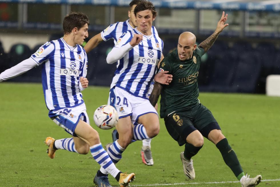 Fotos del partido Real Sociedad - SD Huesca, en el Estadio Reale Arena.