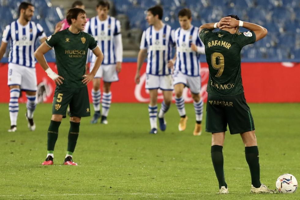 Fotos del partido Real Sociedad - SD Huesca, en el Estadio Reale Arena.