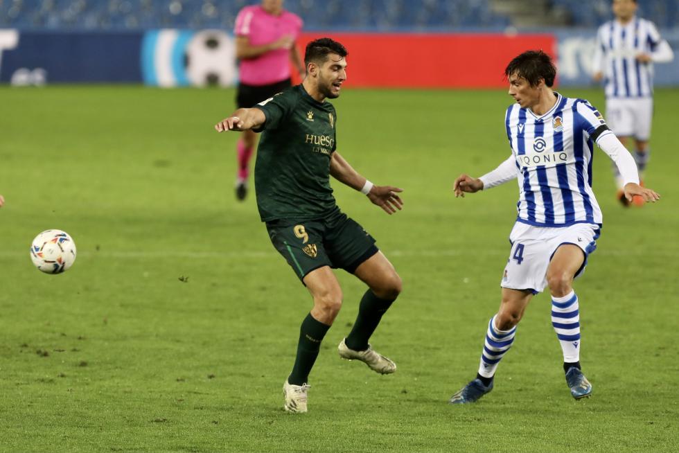Fotos del partido Real Sociedad - SD Huesca, en el Estadio Reale Arena.