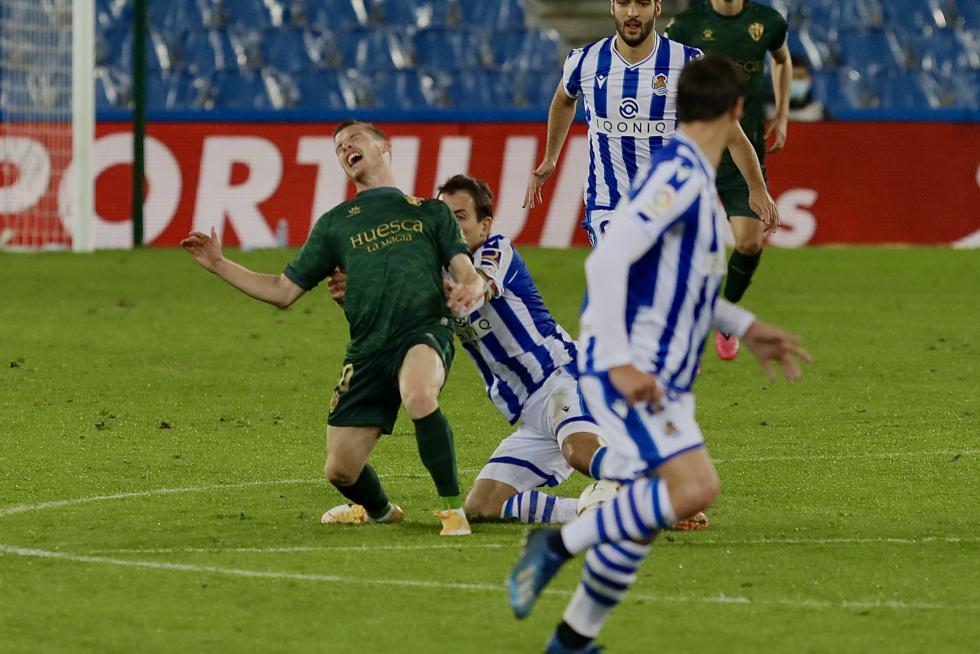 Fotos del partido Real Sociedad - SD Huesca, en el Estadio Reale Arena.