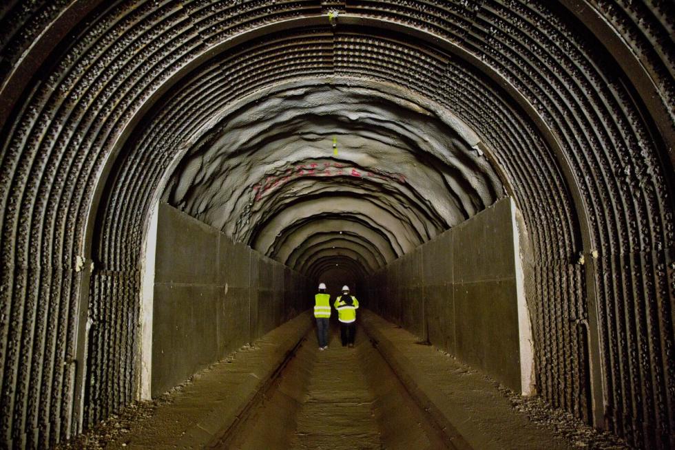 Preparada la tuneladora para el embalse de Mularroya