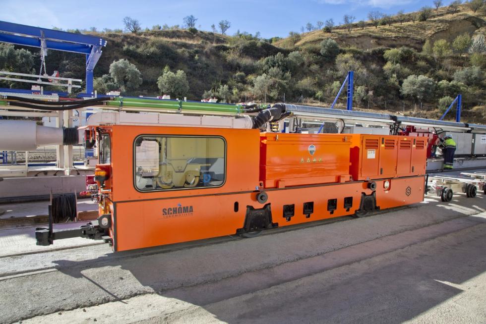 Preparada la tuneladora para el embalse de Mularroya