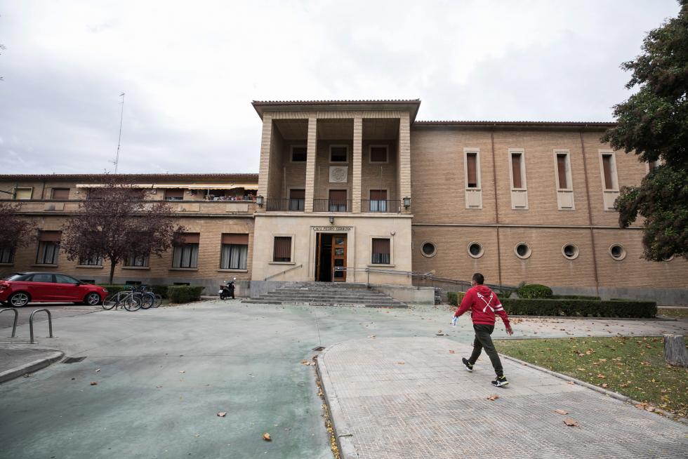 Fotos Colegio mayor Pedro Cerbuna, en tiempos de covid Imágenes
