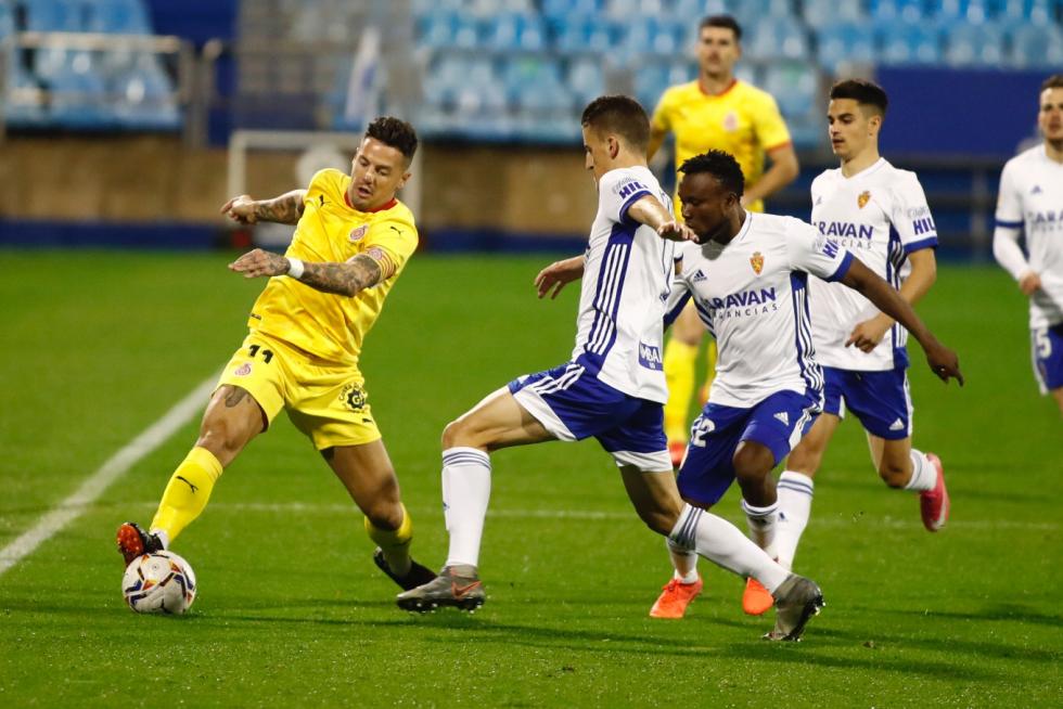 Foto del partido Real Zaragoza-Girona, de la 1ª jornada aplazada de la Liga SmartBank
