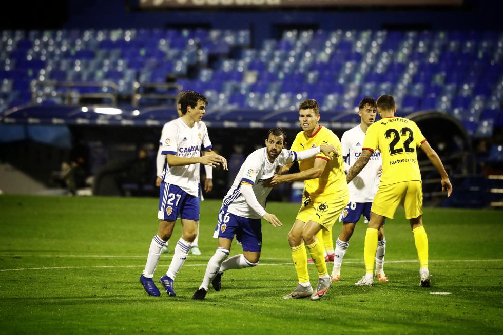 Fotos del partido Real Zaragoza-Girona, de la 1ª jornada aplazada de la Liga SmartBank