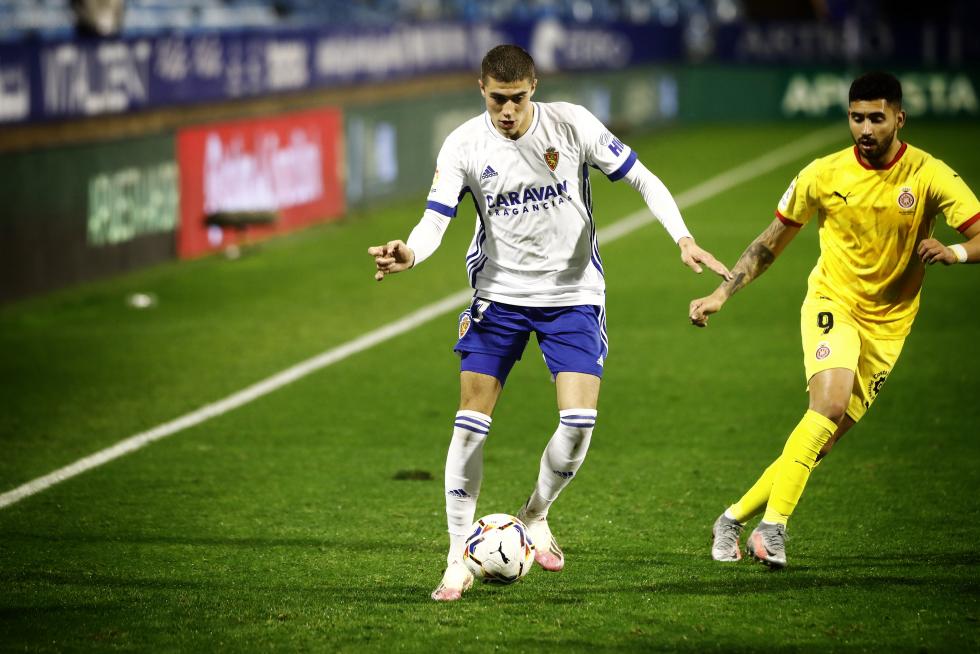 Fotos del partido Real Zaragoza-Girona, de la 1ª jornada aplazada de la Liga SmartBank