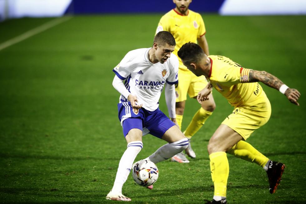 Fotos del partido Real Zaragoza-Girona, de la 1ª jornada aplazada de la Liga SmartBank