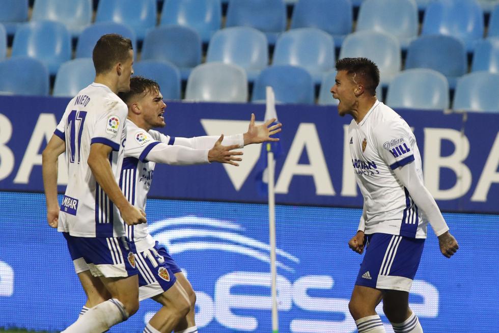 Fotos del partido Real Zaragoza-Girona, de la 1ª jornada aplazada de la Liga SmartBank