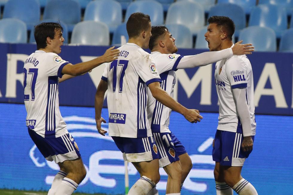 Fotos del partido Real Zaragoza-Girona, de la 1ª jornada aplazada de la Liga SmartBank