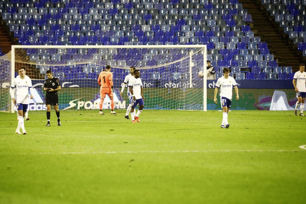 Fotos del partido Real Zaragoza-Girona, de la 1ª jornada aplazada de la Liga SmartBank