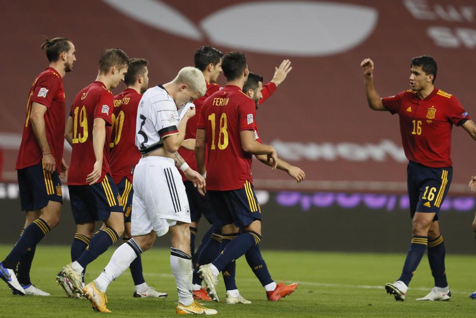 Histórico 6-0 de España a Alemania.