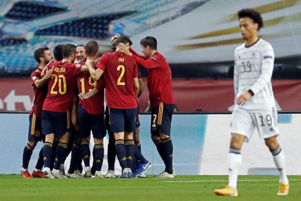 Histórico 6-0 de España a Alemania.