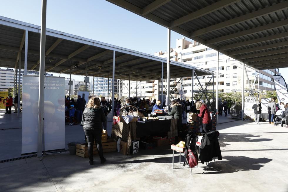 Mercado agroalimentario de Parque Venecia