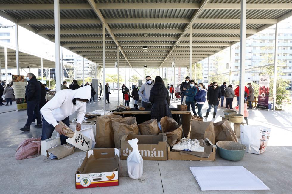 Mercado agroalimentario de Parque Venecia