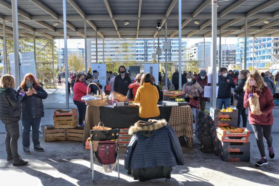 Mercado ambulante de Parque Venecia