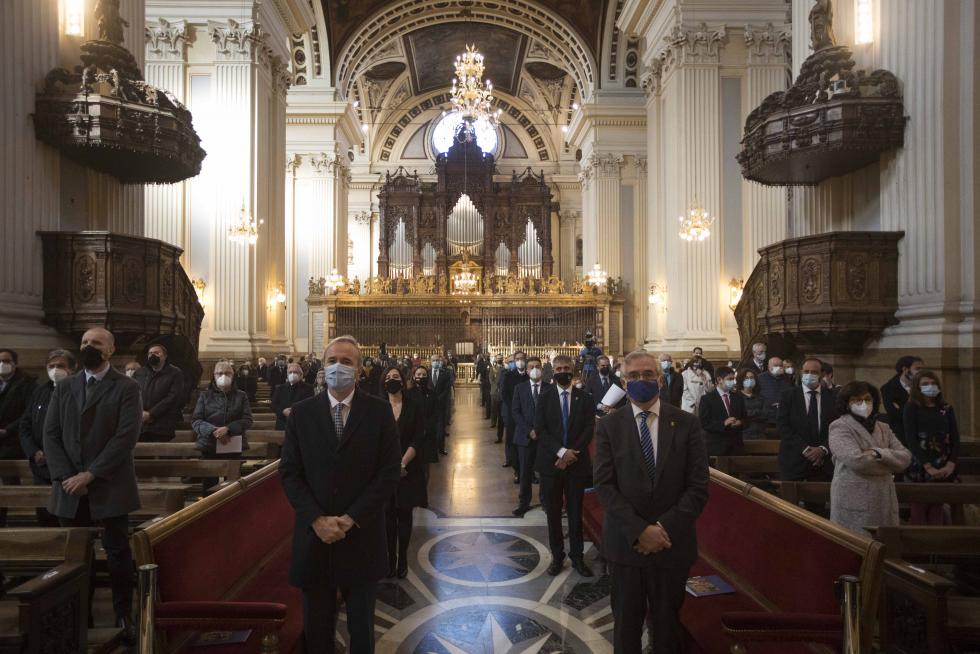Toma de posesión del nuevo arzobispo de Zaragoza, Carlos Manuel Escribano