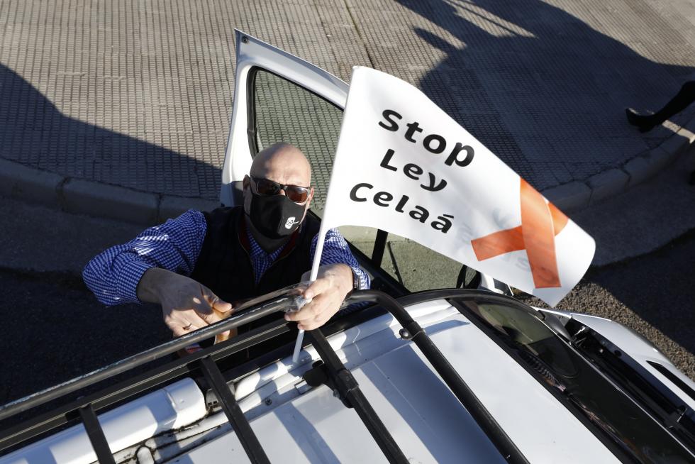 La enseñaza concertada, en las calles contra la ley Celaá