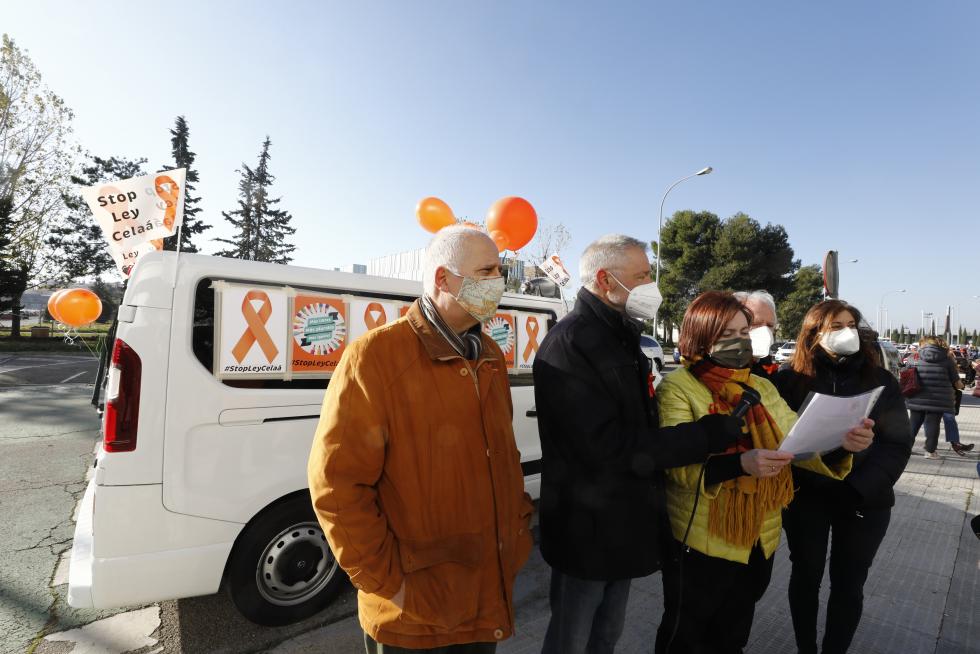 La enseñaza concertada, en las calles contra la ley Celaá