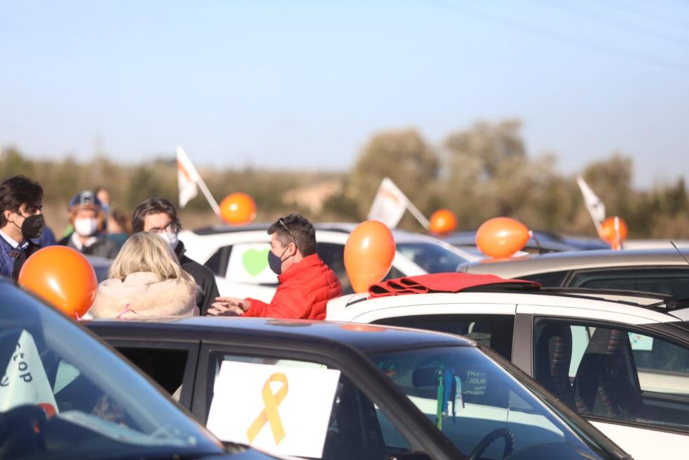 La concertada toma las calles para protestar contra la ley Celaá