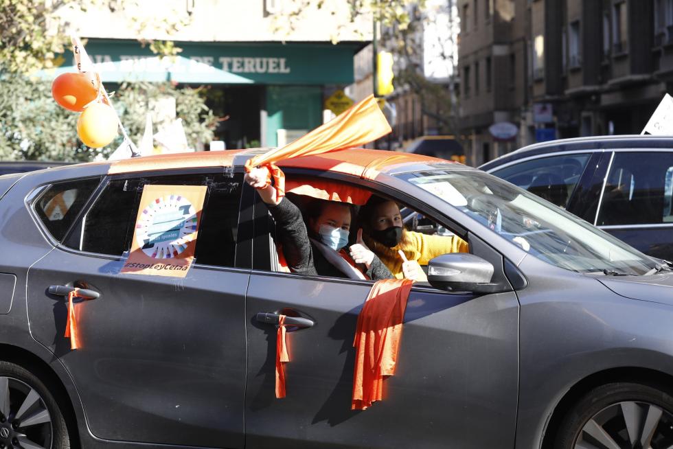 La enseñanza concertada toma las calles para protestar contra la ley Celaá