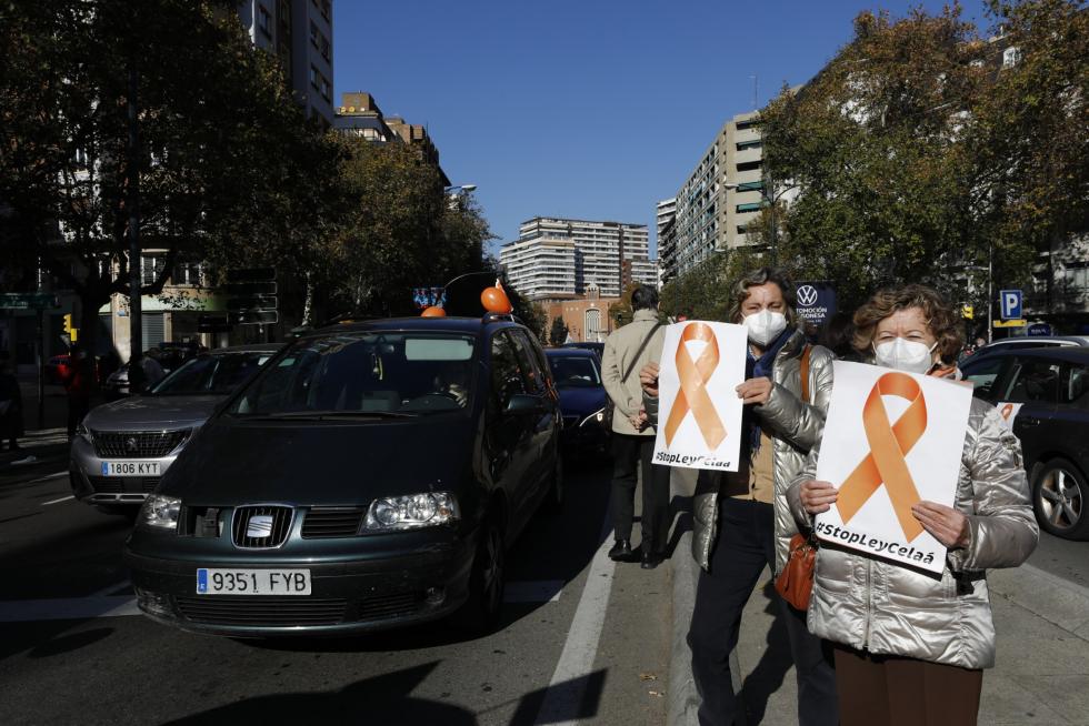 La enseñanza concertada toma las calles para protestar contra la ley Celaá
