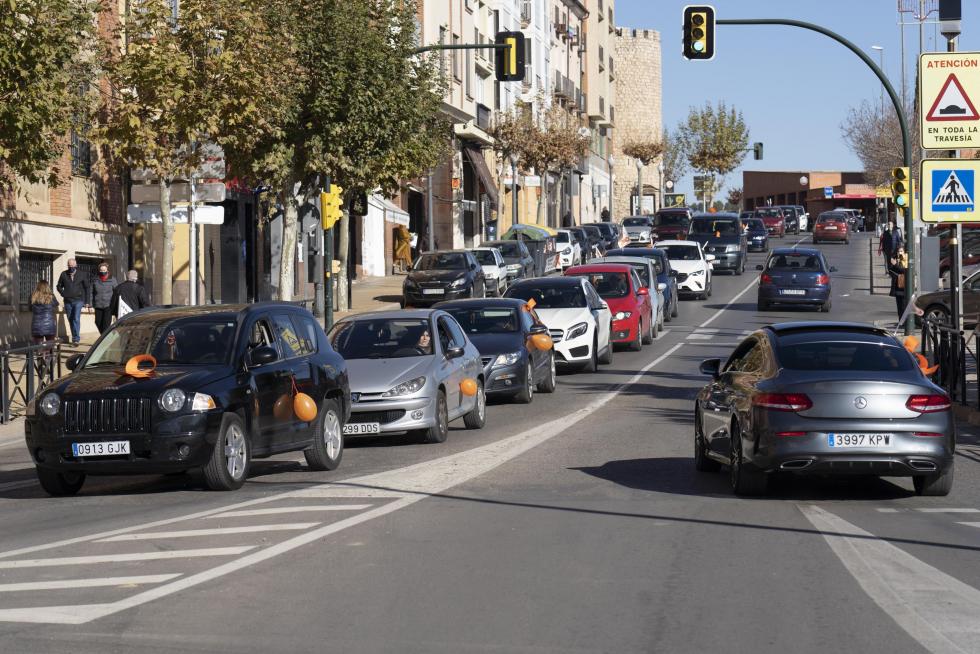 Protesta de la enseñanza concertada en las calles de Teruel