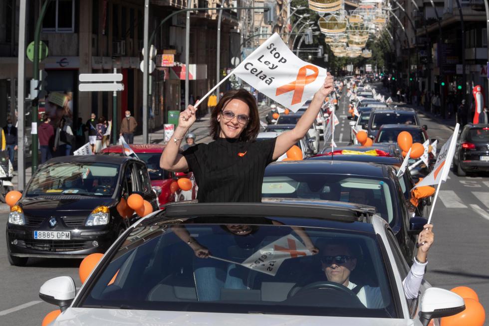 Protesta de la enseñanza concertada este domingo en Murcia