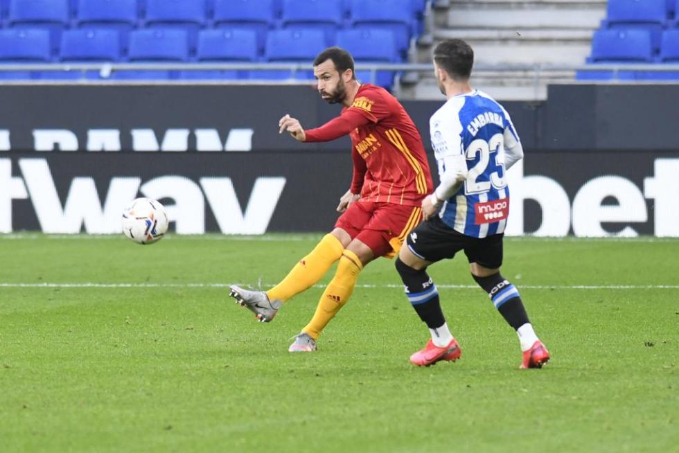 Partido Espanyol - Real Zaragoza en imágenes
