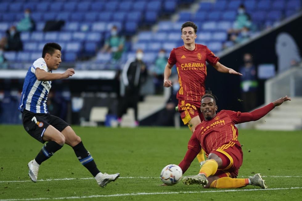 Partido Espanyol - Real Zaragoza en imágenes