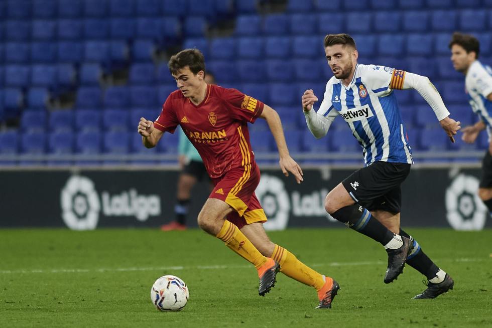 Partido Espanyol - Real Zaragoza en imágenes