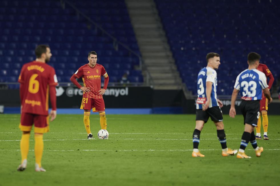 Partido Espanyol - Real Zaragoza en imágenes