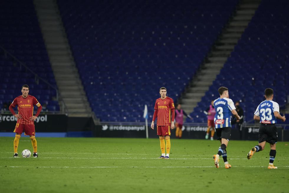 Partido Espanyol - Real Zaragoza en imágenes
