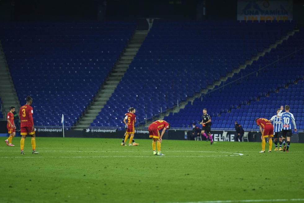 Partido Espanyol - Real Zaragoza en imágenes