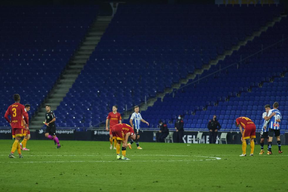 Partido Espanyol - Real Zaragoza en imágenes