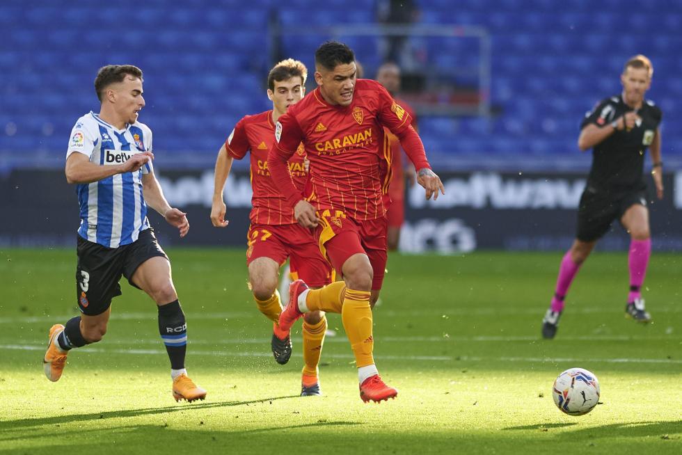 Partido Espanyol - Real Zaragoza en imágenes