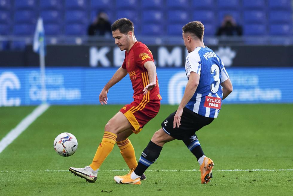 Partido Espanyol - Real Zaragoza en imágenes