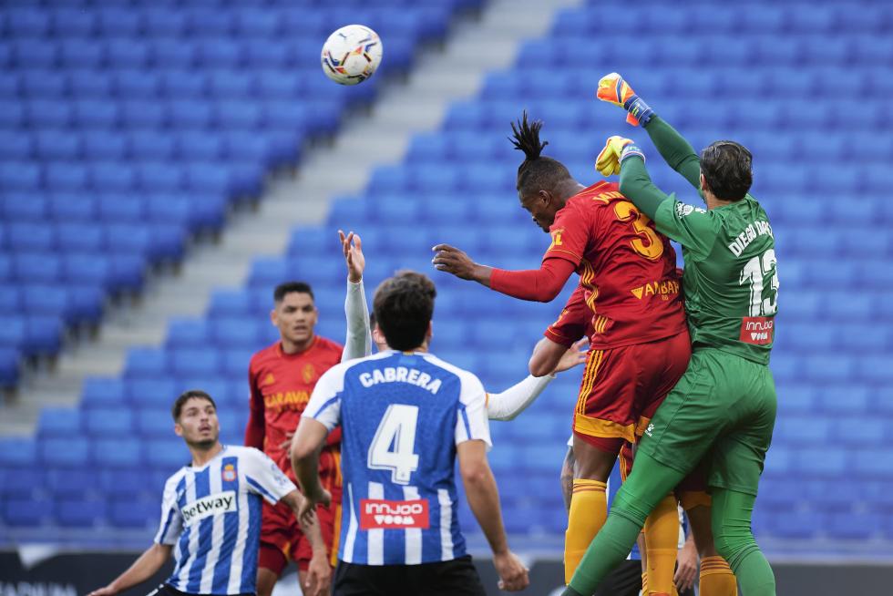 Partido Espanyol - Real Zaragoza en imágenes
