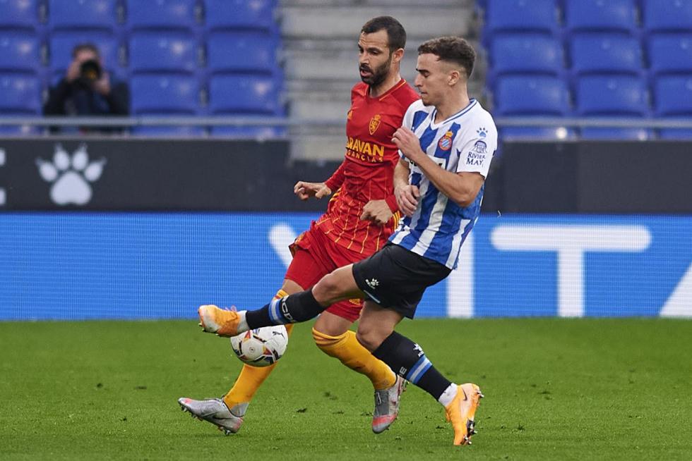 Partido Espanyol - Real Zaragoza en imágenes