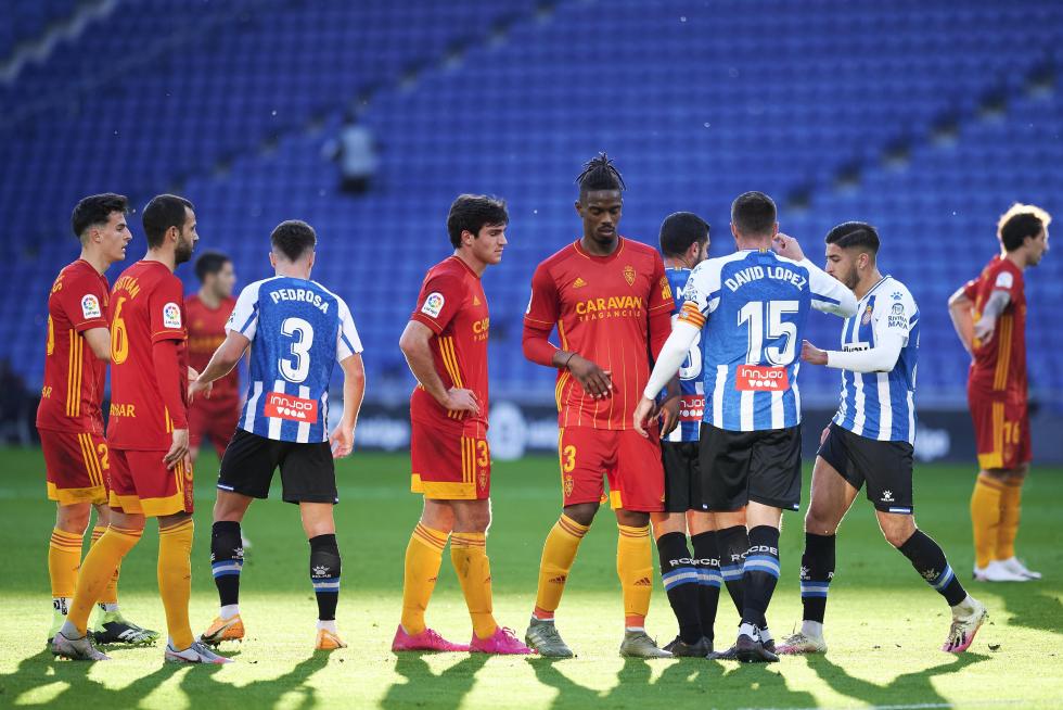Partido Espanyol - Real Zaragoza en imágenes