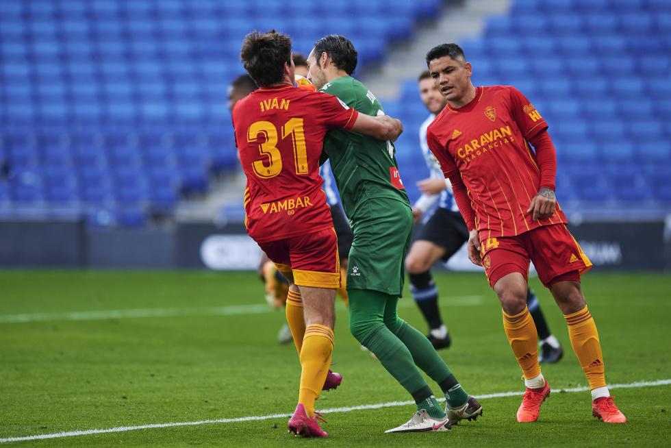 Partido Espanyol - Real Zaragoza en imágenes
