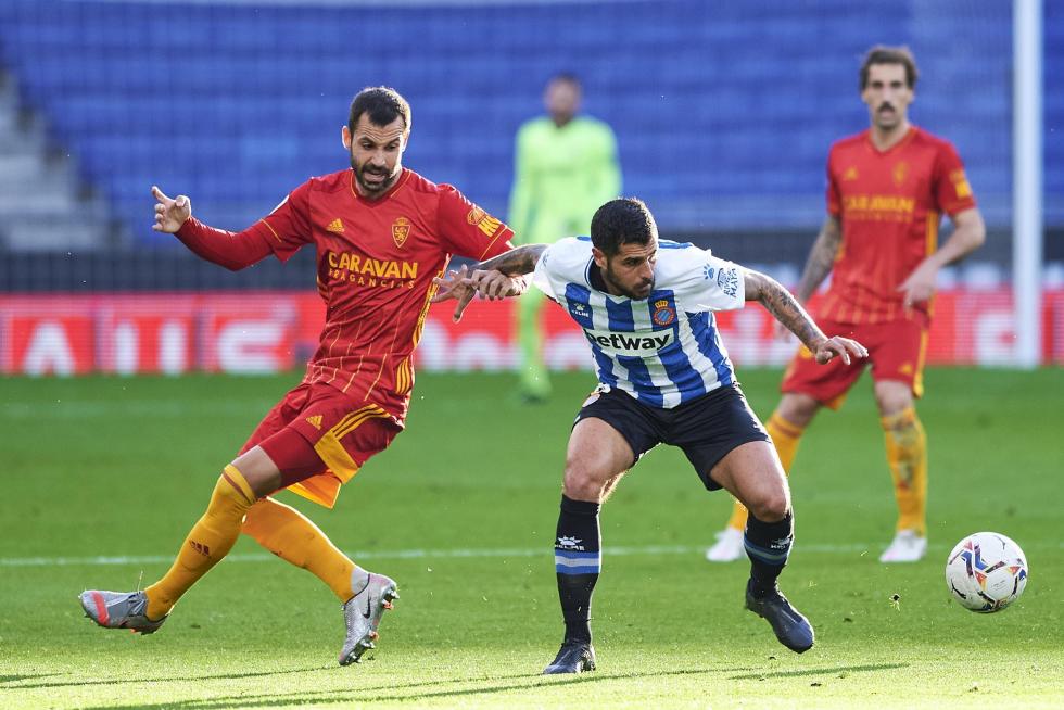 Partido Espanyol - Real Zaragoza en imágenes