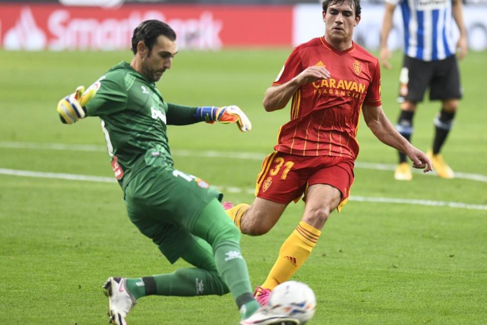 Partido Espanyol - Real Zaragoza en imágenes