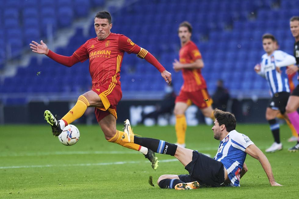 Partido Espanyol - Real Zaragoza en imágenes