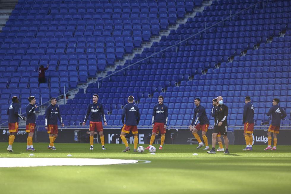 Partido Espanyol - Real Zaragoza en imágenes