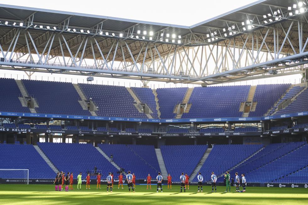 Partido Espanyol - Real Zaragoza en imágenes
