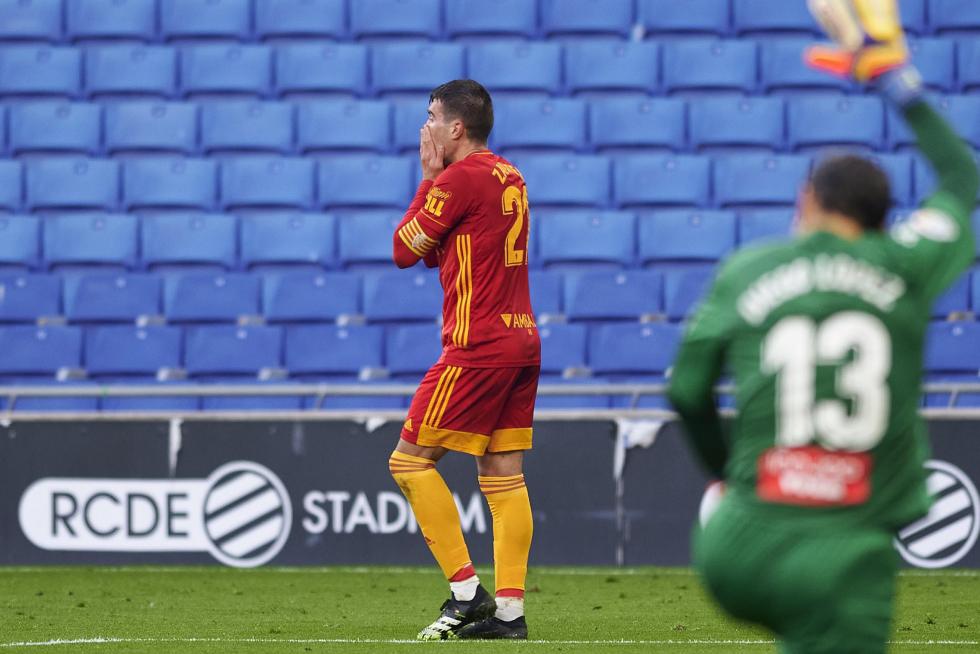 Partido Espanyol - Real Zaragoza en imágenes