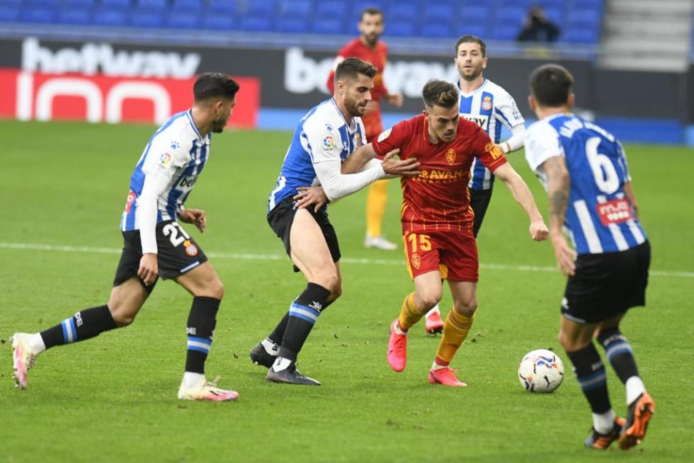 Partido Espanyol - Real Zaragoza en imágenes