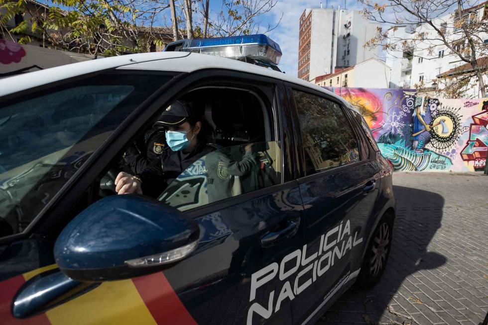 Tres okupas, detenidos por actos vandálicos en la calle Pignatelli