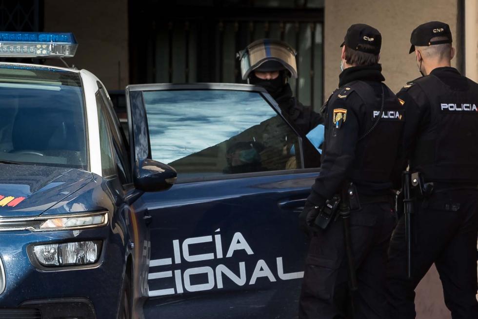 Tres okupas, detenidos por actos vandálicos en la calle Pignatelli