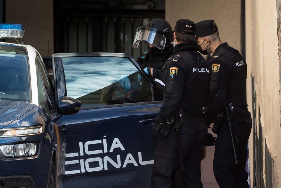Tres okupas, detenidos por actos vandálicos en la calle Pignatelli